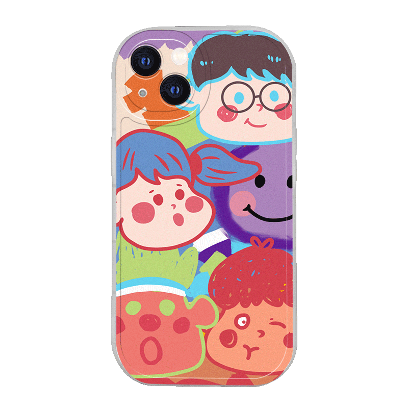 红米苹果硅胶夏天温柔碎花软壳