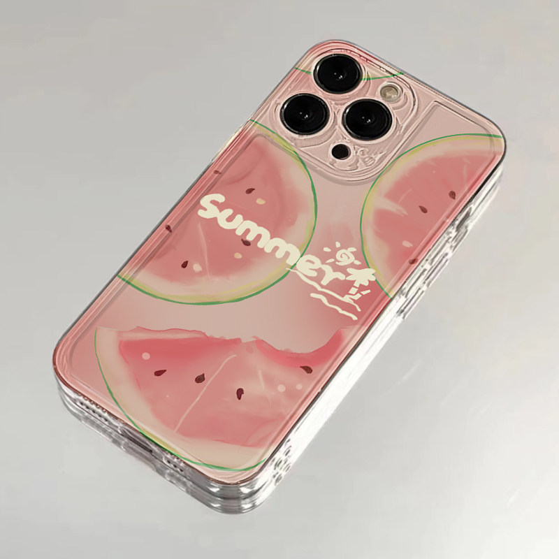 全机型硅胶软壳创意夏天粉嫩西瓜