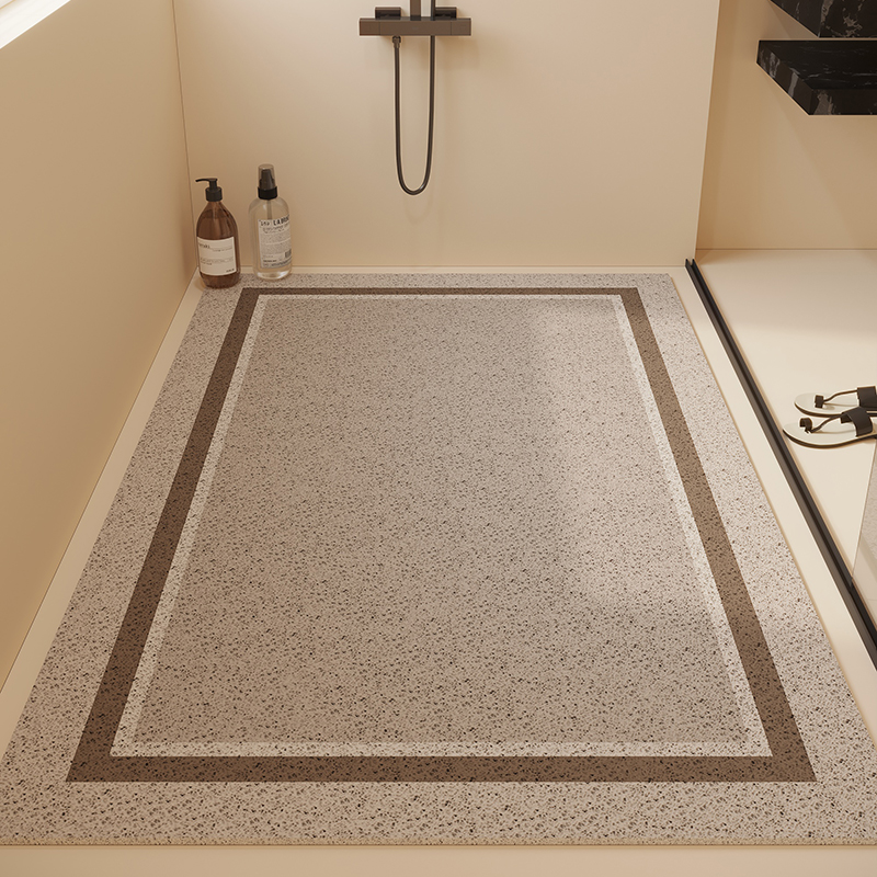 浴室丝圈地垫淋房洗澡专用