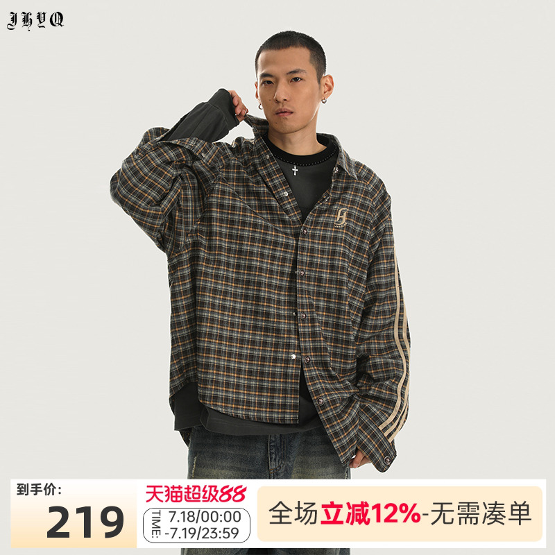 春季长袖衬衫JHYQ翻领