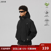 特价 断码 JHYQ户外连帽冲锋夹克衣服男宽松三防面料登山外套
