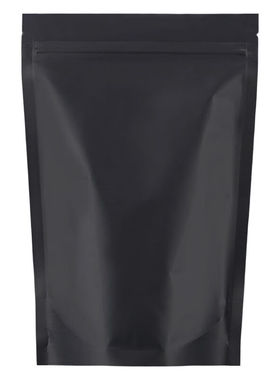 蓓尔蓝WAB05862铝箔自立袋自封黑色避光加厚18丝18x26+4cm100个