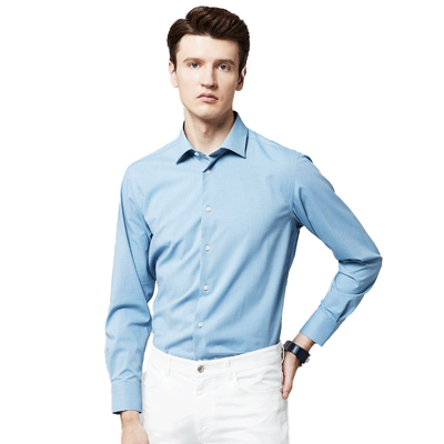 佛朗尼齐拉商务休闲长袖衬衫