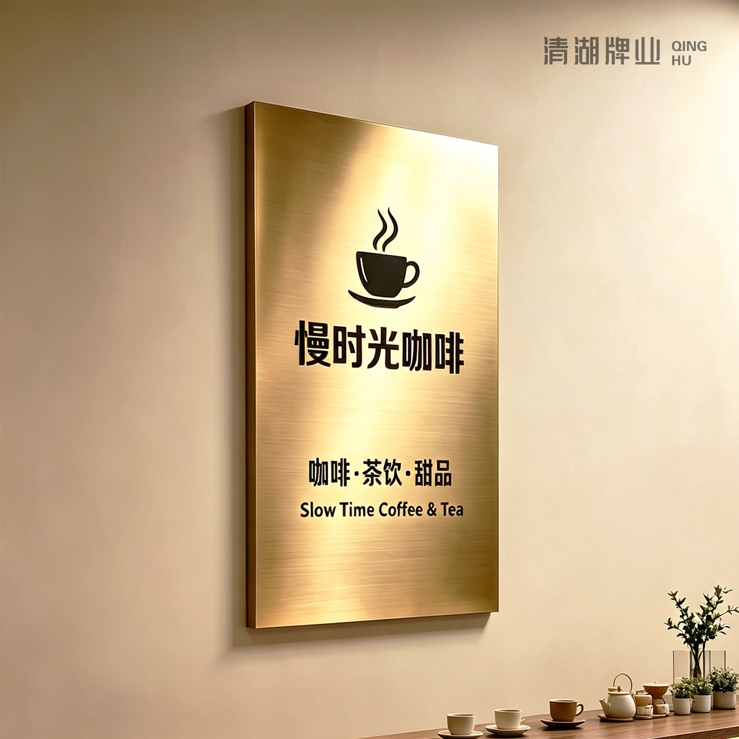不锈钢工作室门头设计制作