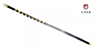 唐制雄狮纹汉服革带蹀躞带（二层牛皮）