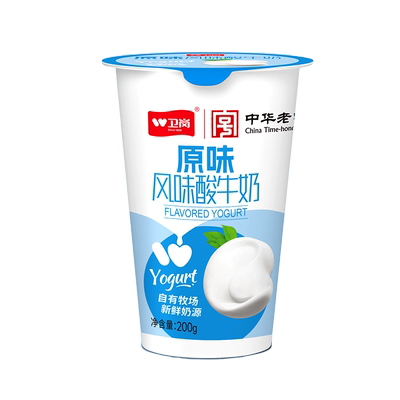 南京卫岗天天订200g原味酸牛奶