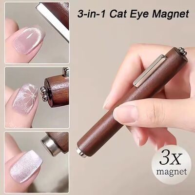 3in-1 Multifunctional Magnetic Cat's Eye Nail Magnetic Stick
