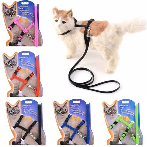 5 Color Adjustable Pet Cat Collar For Cats Cozy Nylon Rabbit