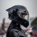 gsb361GT大尾翼摩托车头盔全盔女士复古机车全盔男巡航头盔赛车盔