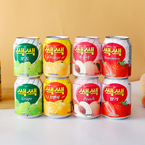 韩国进口LOTTE乐天葡萄汁饮料