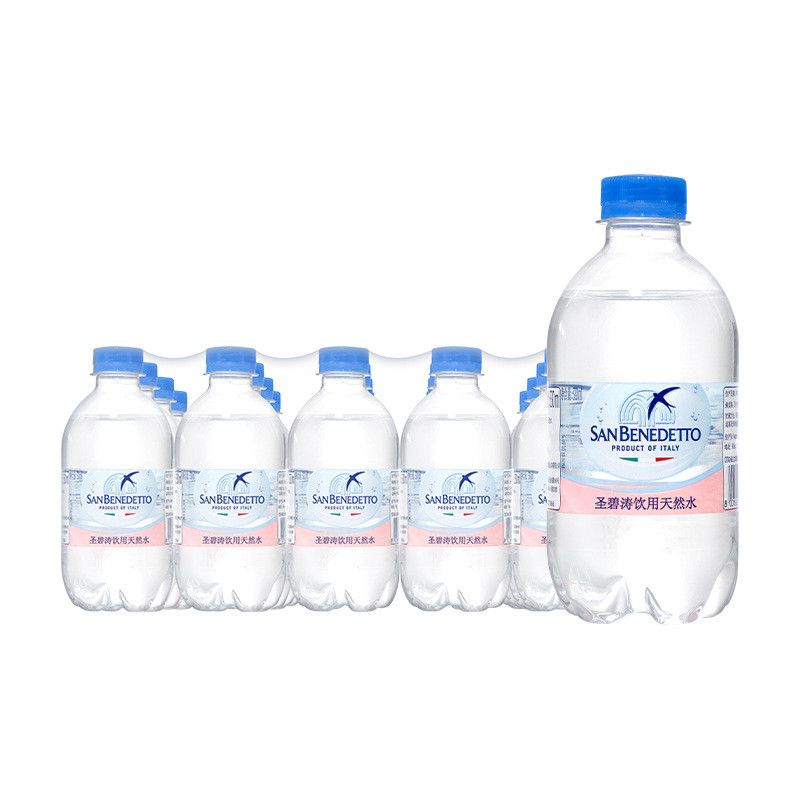 San Benedetto圣碧涛无气饮用水330ml意大利进口天然饮用水整箱