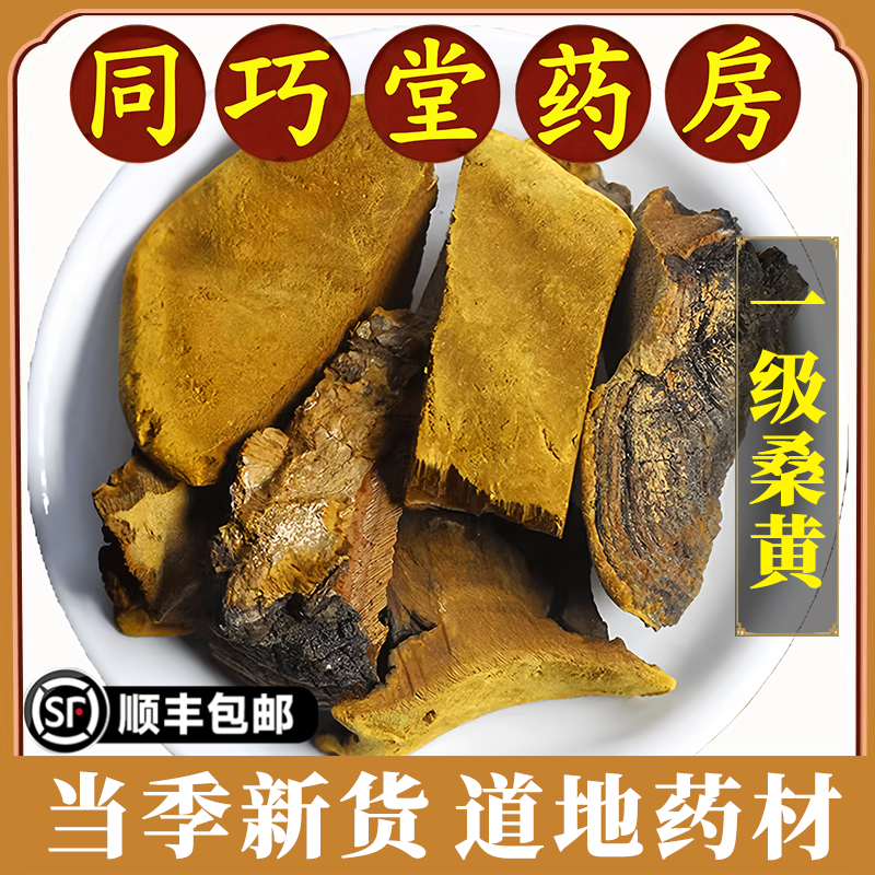 同巧堂正品桑黄中药材野生桑黄西藏央吉莫拉桑黄块泡茶喝特级精选