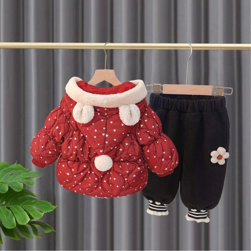 女童冬季套装2025新款婴儿童加厚棉服冬装衣服宝宝加绒棉衣两件套,童装/婴儿装/亲子装,套装,淘宝优惠券,粉丝福利购,淘宝优惠卷