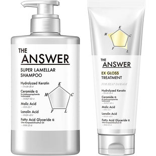 ANSWER染燙受損發質呵護洗發水護發素精油 日本直郵花王the