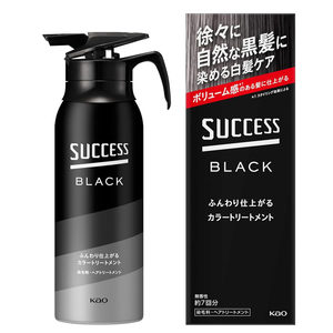 日本花王SUCCESSBLACK遮白染发