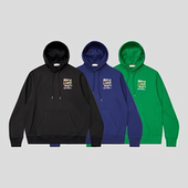 GOODBAI day彩色印花连帽卫衣 good Have