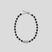 GOODBAI 916 logo异形吊坠串珠金属组合锁骨链