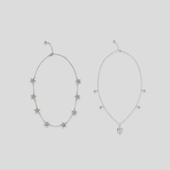 个性 GOODBAI GOODEES 甜酷草莓星星项链组合