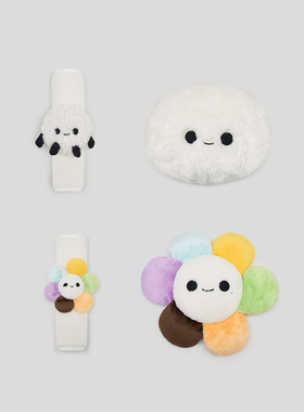 GOODBAI GOODEES 毛绒玩偶靠枕护肩套车内装饰套装