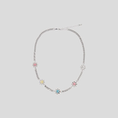 GOODBAI GOODEES彩色太阳花金属项链