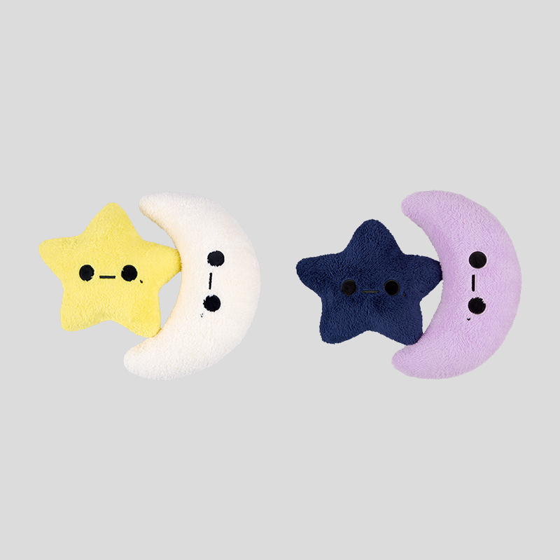 GOODBAI GOODEES 披星戴月组合玩偶抱枕