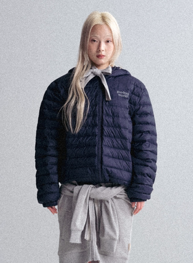 GOODBAI GOODEES 冬季新款猫耳朵帽羽绒夹克外套