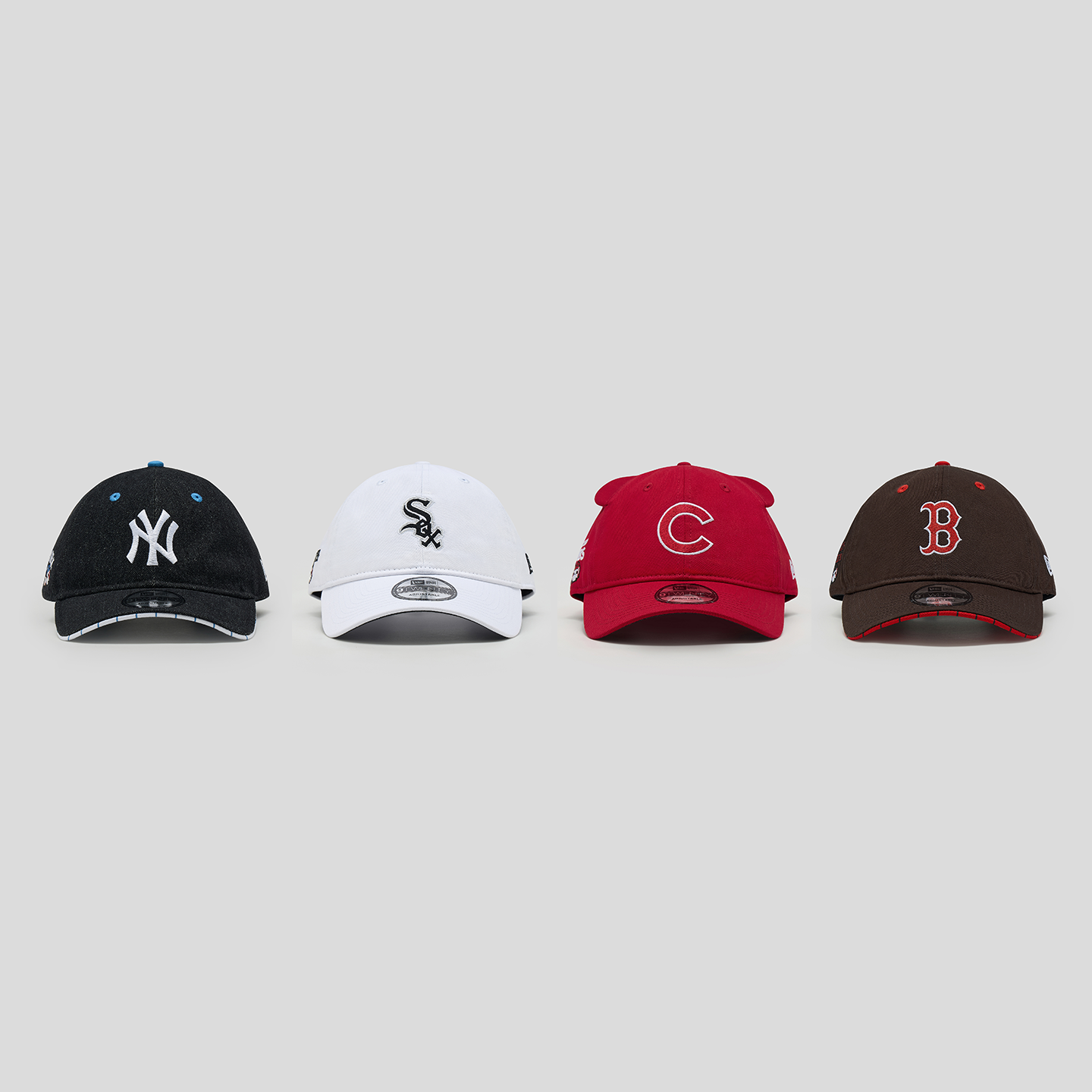 GOODBAI GOODEES x New Era® x MLB联名男女刺绣软顶棒球帽920