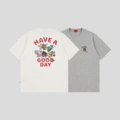 后背乐队印花宽松短袖 GOODBAI GOODEES×minini T恤