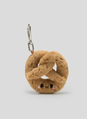GOODBAI GOODEES扭结面包毛绒玩偶钥匙扣
