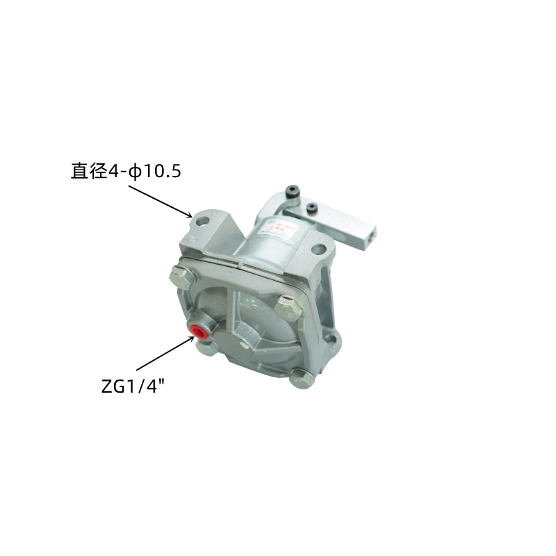 销膜片气缸GM1J85×15单作用模片油门气缸QF528气动元件修井机厂