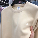 加绒套头休闲打底衫 FP麦穗专柜正品 宽松圆领卫衣冬季 T恤男士 长袖