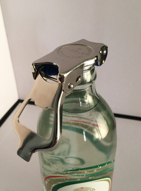 日本不锈钢苏打水开瓶器家用啤酒启瓶器SIZZLER密封保存器酒起子