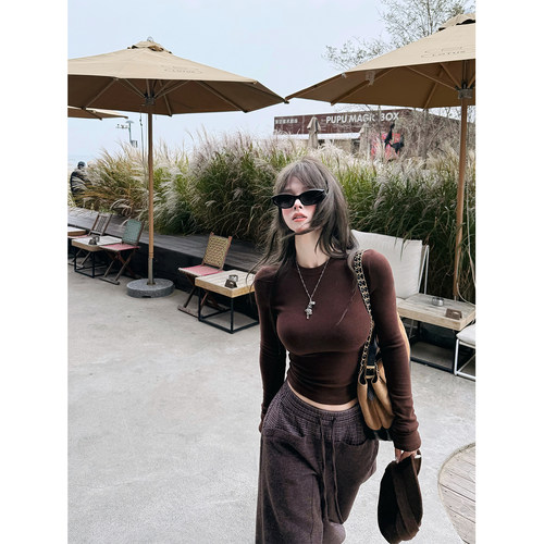 软糯弹力修身羊绒质感保暖内搭