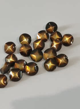 10.1mm  BR色黑碟珍珠母贝衣服饰品 扣子