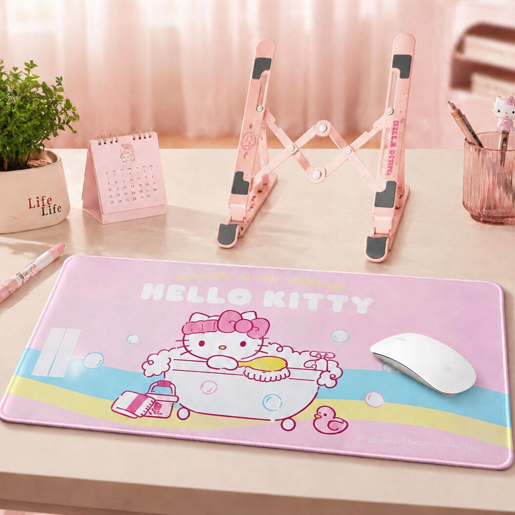 HelloKitty鼠标垫笔记本电脑支架图片