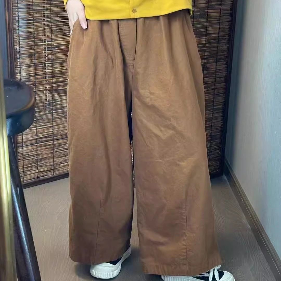 9590秋季新款纯棉休闲裤