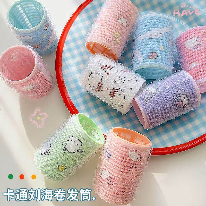 可爱卡通卷发器空气刘海卷蓬松卷发夹头饰卷发棒刘海卷发筒卷发器