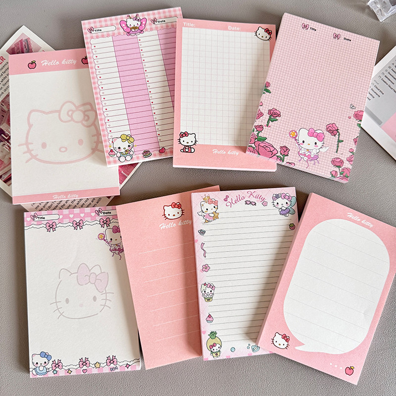 新款可爱hellokitty便签本