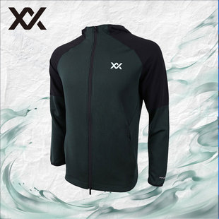 MAXX新款 透气立领羽毛球服外套运动夹克上衣保暖训练 户外休闲长袖