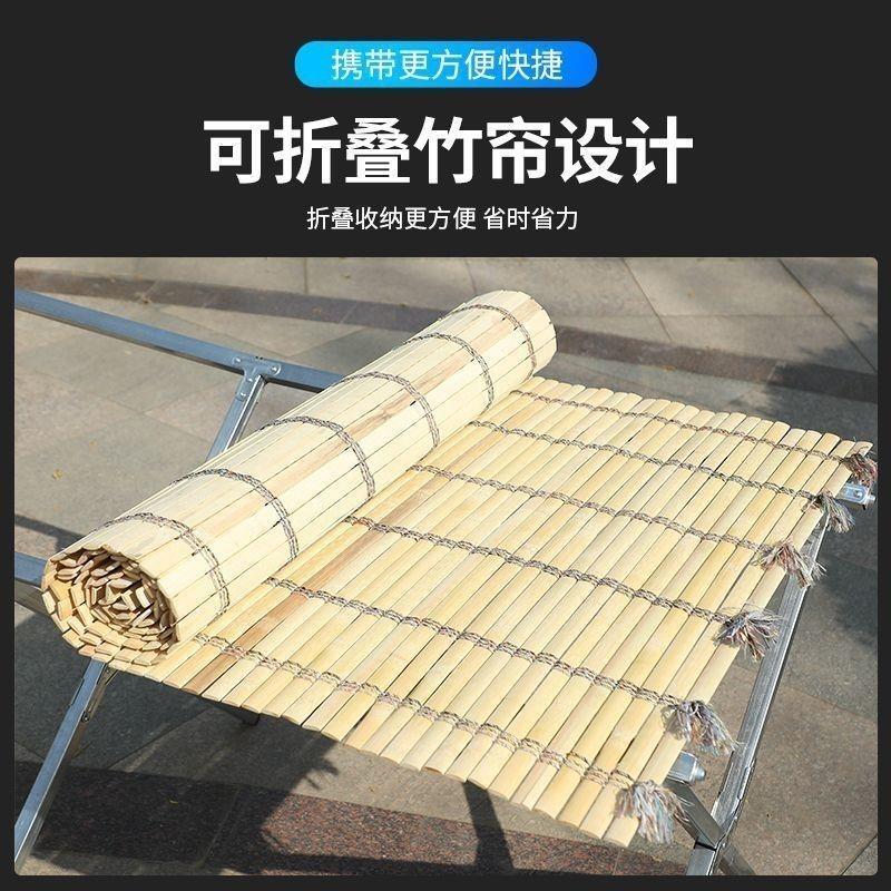 摆地摊折叠货架竹席货架多功能夜市加厚折叠桌展示架便携摆摊架子