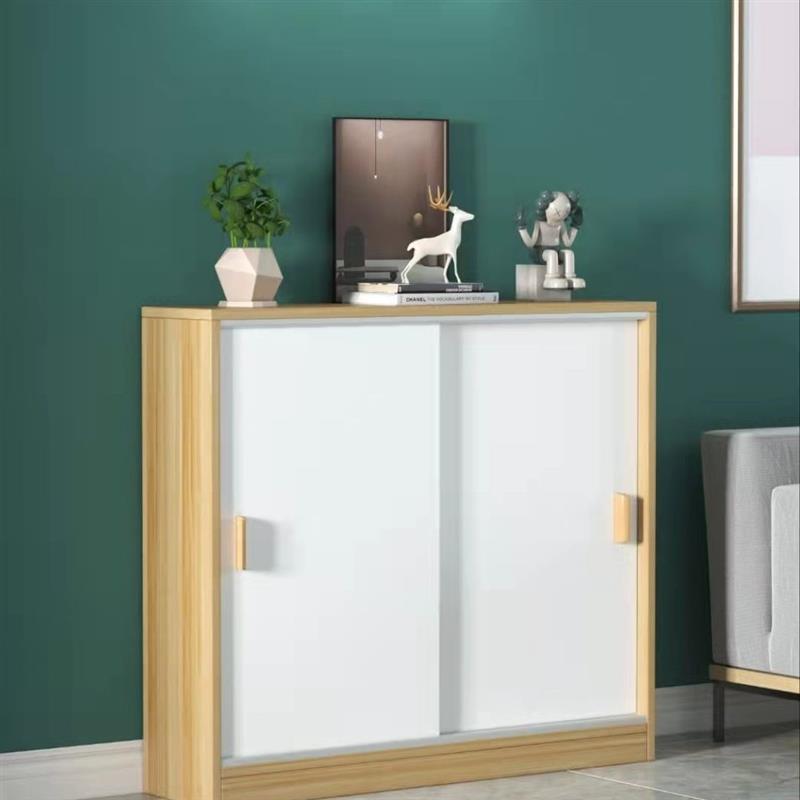 定制超薄餐边柜25cm20cm宽小尺寸落地窄柜推拉门餐边柜墙边柜移门