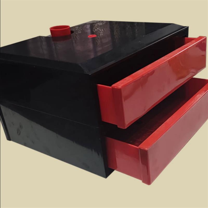 专业鱼缸过滤盒-创新双层抽屉高效净化干湿分离便捷换棉