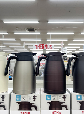 2025新款日本进口膳魔师家用保温水壶大容量真空不锈钢热水瓶 TTG