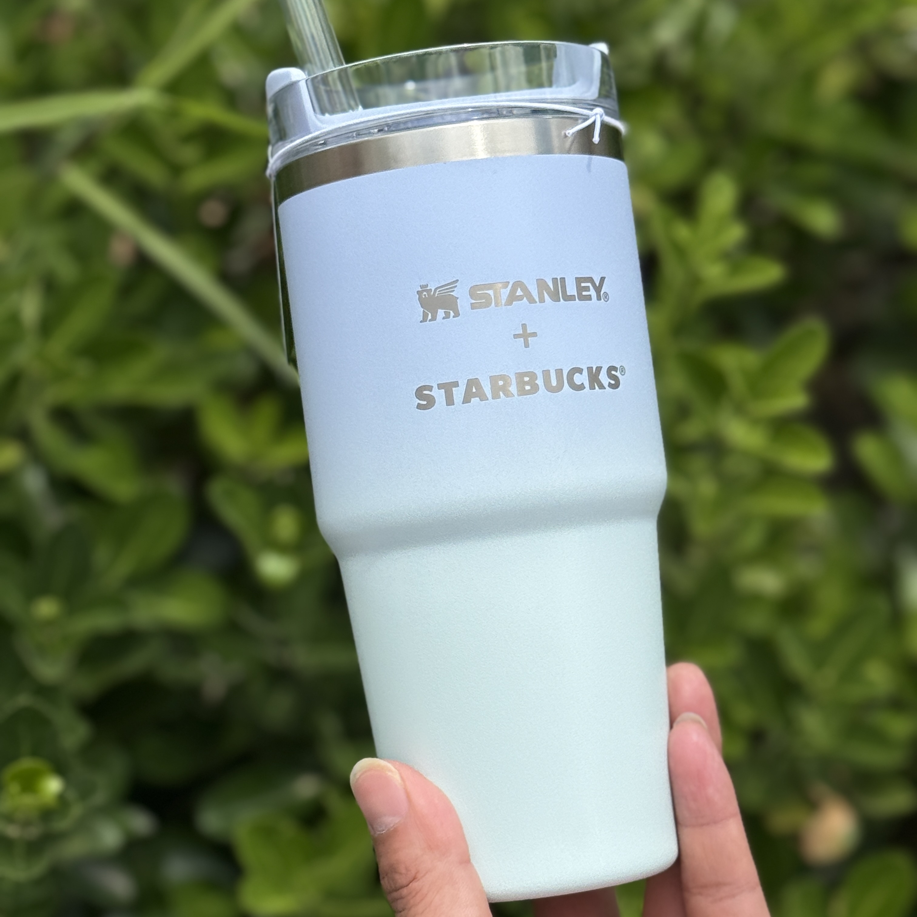 STANLEY巨无霸吸管杯保温杯Afternoon Tea联名高颜值大容量冰霸杯