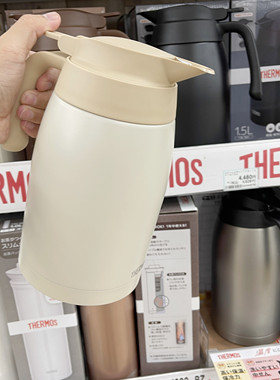 2023新款日本膳魔师家用保温水壶大容量真空不锈钢热水瓶 TTB2001