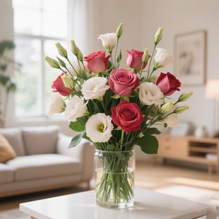 玫瑰花鲜花百合康乃馨山东基地直发顺丰包邮鲜切花插花水养真花