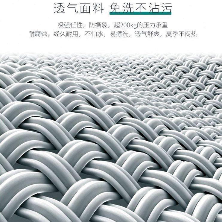 躺椅布更换黑色专用布躺椅配件大全折叠躺椅替换布加宽加厚特斯林