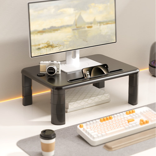 笔记本桌面增高调节办公室收纳