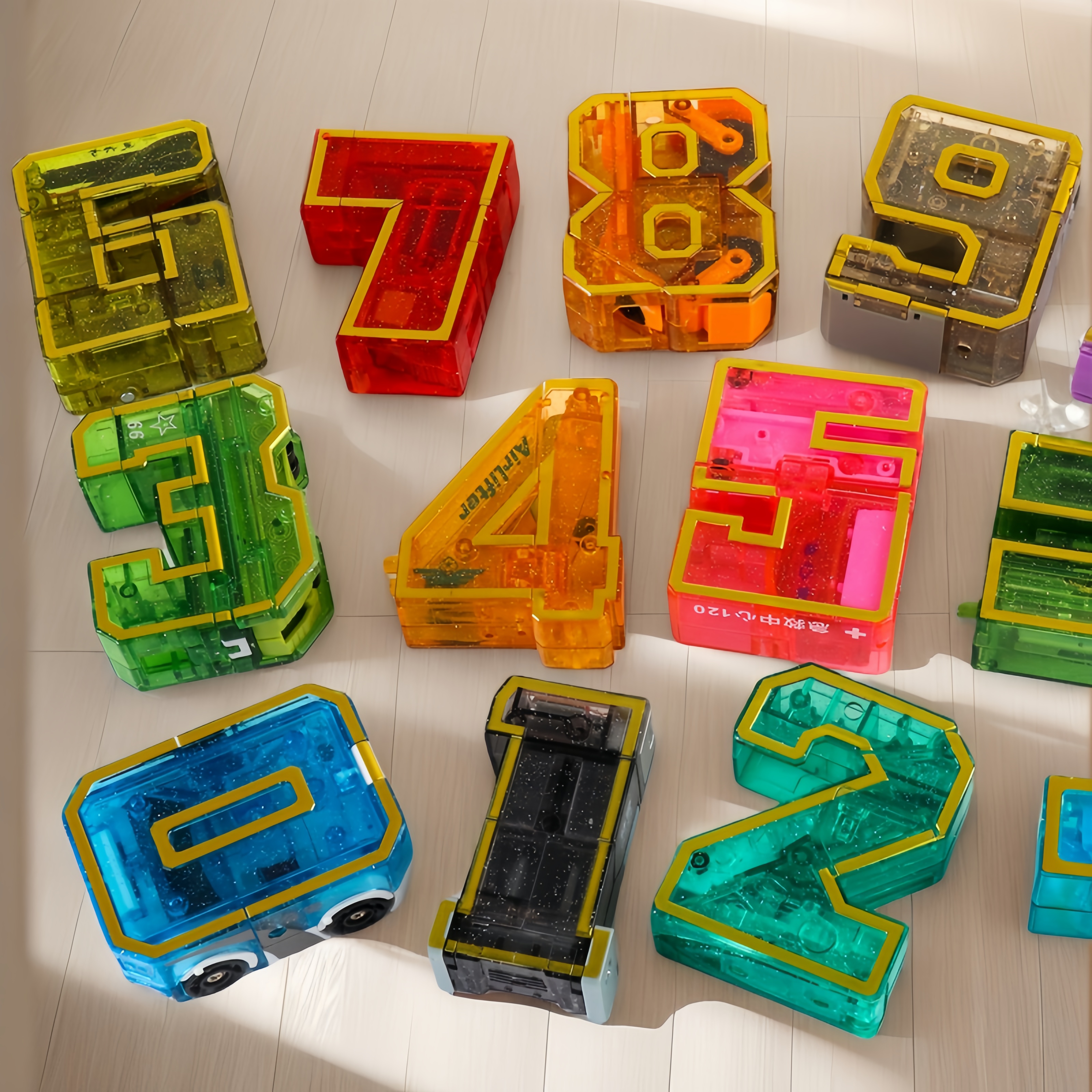 香丽儿数字合体变形机器人