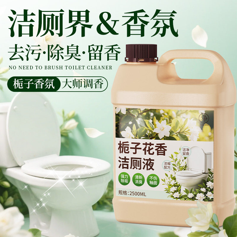 洁厕液马桶清洁剂强力除垢除臭清香型卫生间洁厕灵大桶装酒店专用